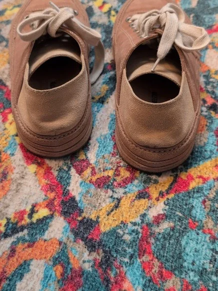 Ann Demeulemeester blush suede sneakers 37 - Picture 5 of 10